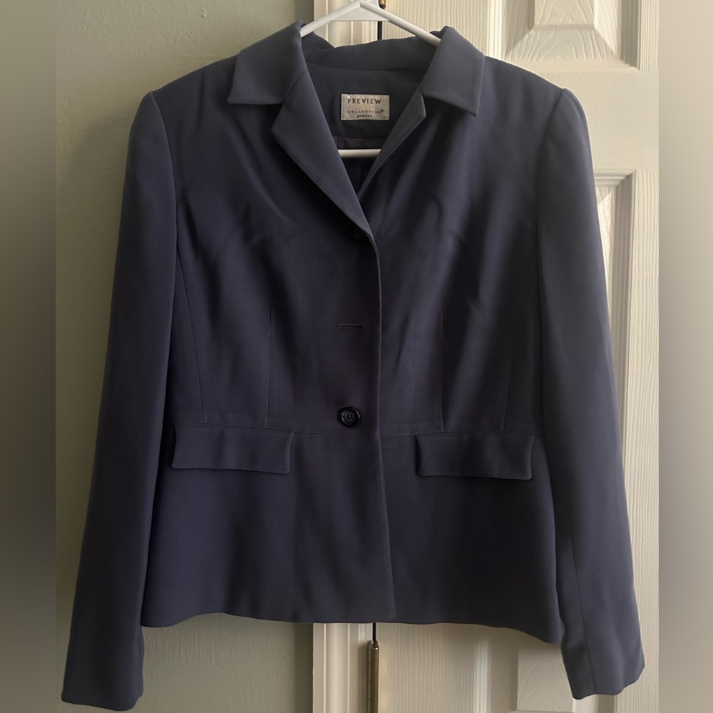 Women's dark periwinkle blue Blazer
